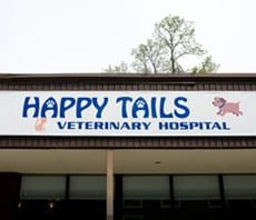 Outside picture of Happy Tails Veterinary Hospital